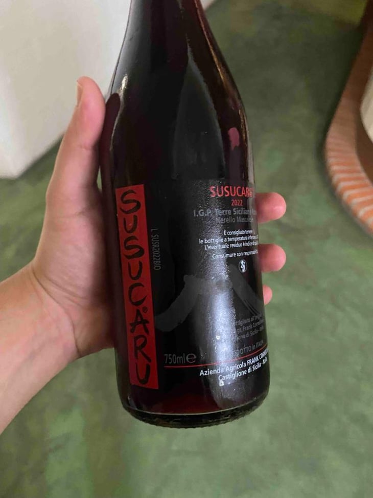 Susucaru Rosso - Azienda Agricola Frank Cornelissen - Frank Cornelissen 