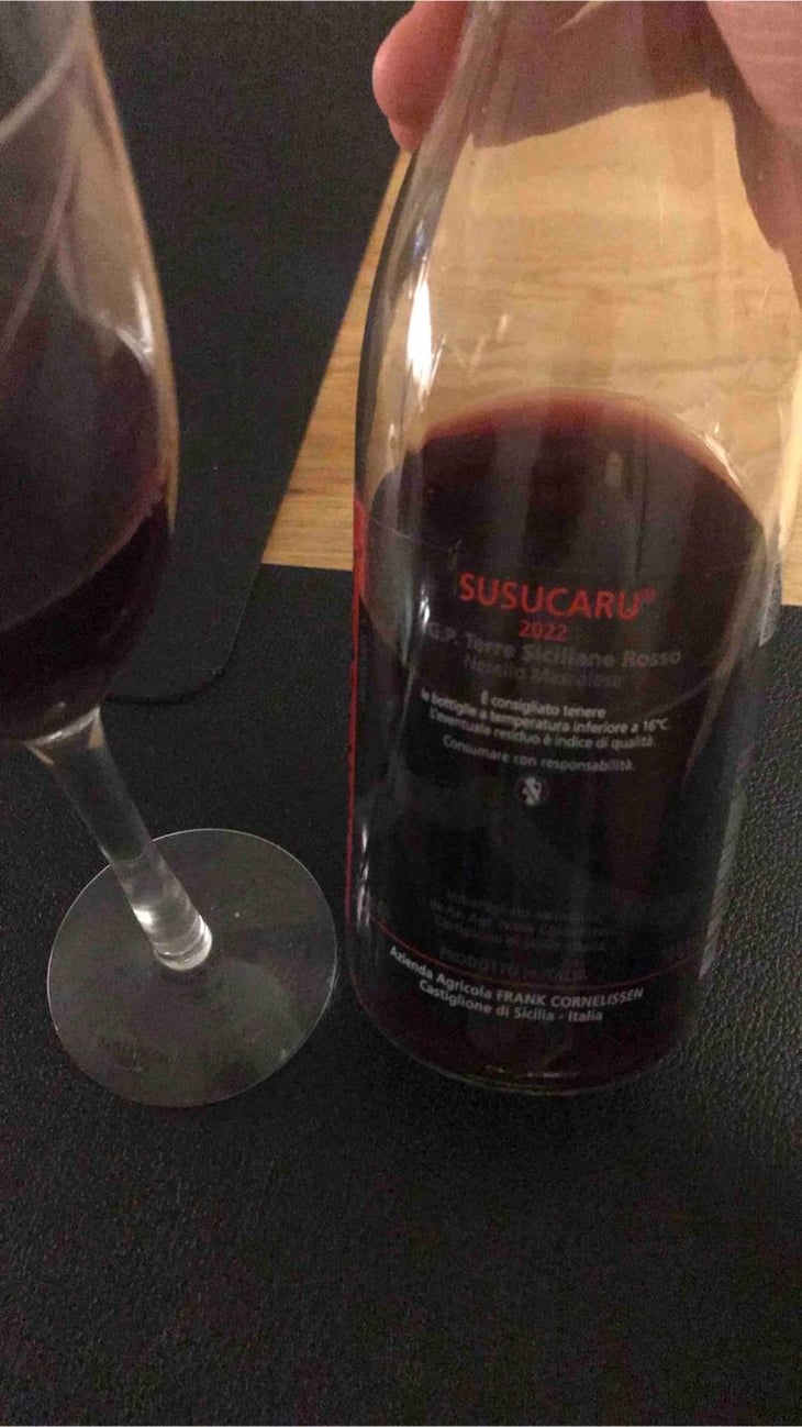 Susucaru Rosso - Azienda Agricola Frank Cornelissen - Frank Cornelissen 