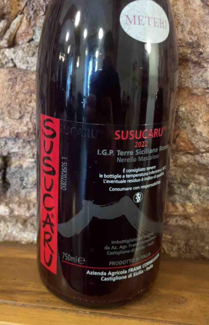 Susucaru Rosso - Azienda Agricola Frank Cornelissen - Frank Cornelissen 