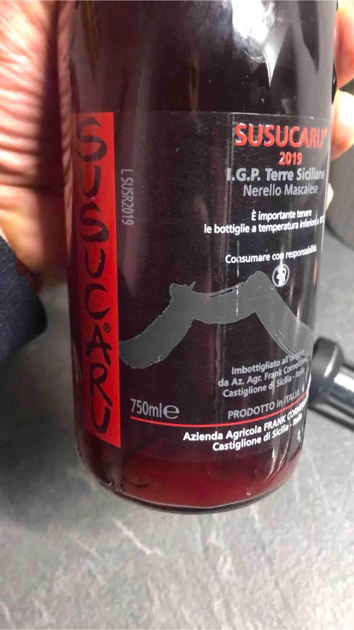 Susucaru Rosso - Azienda Agricola Frank Cornelissen - Frank Cornelissen 