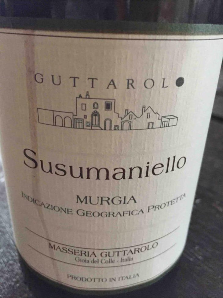 Susumaniello - Cantine Cristiano Guttarolo - Cristiano Guttarolo 