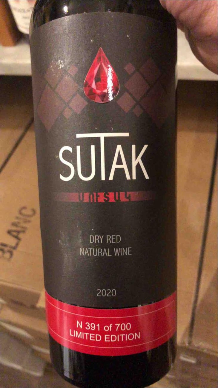 Sutak - WineArt Winery - Tigran Avagyan 