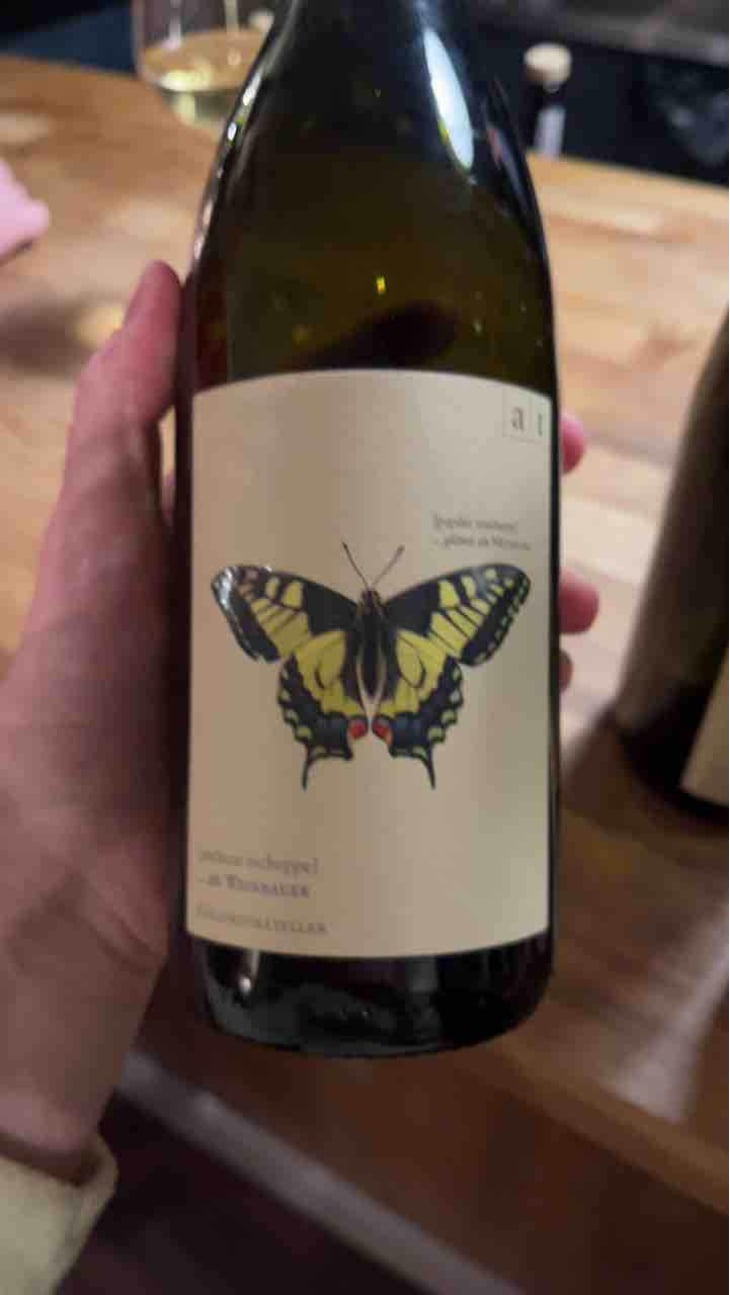 Schwalbenschwanz - Muskateller Maischevergoren - Weingut Andreas & Elisabeth Tscheppe - Andreas & Elisabeth Tscheppe 