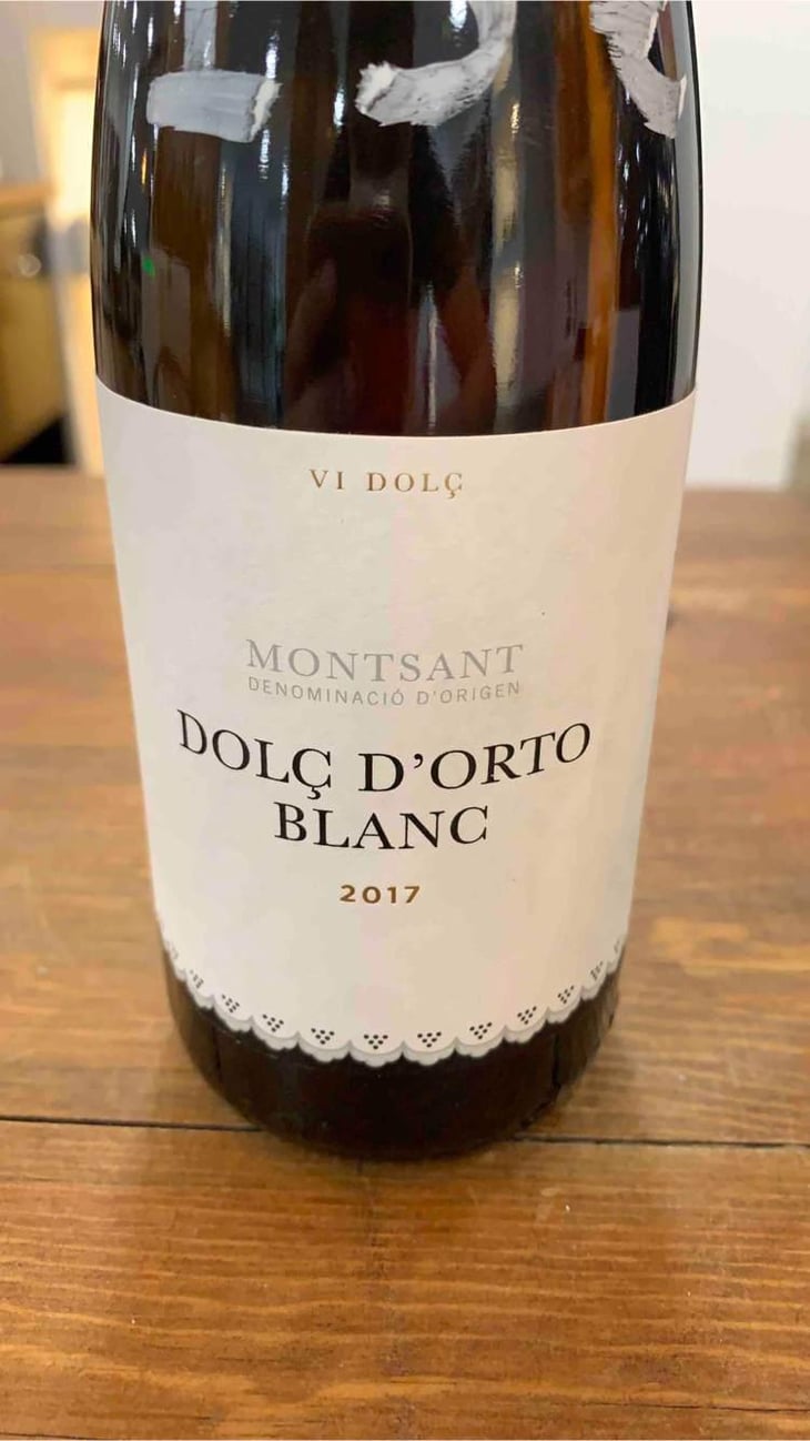 Dolç D’Orto Blanc - Orto Vins - Joan Asens 