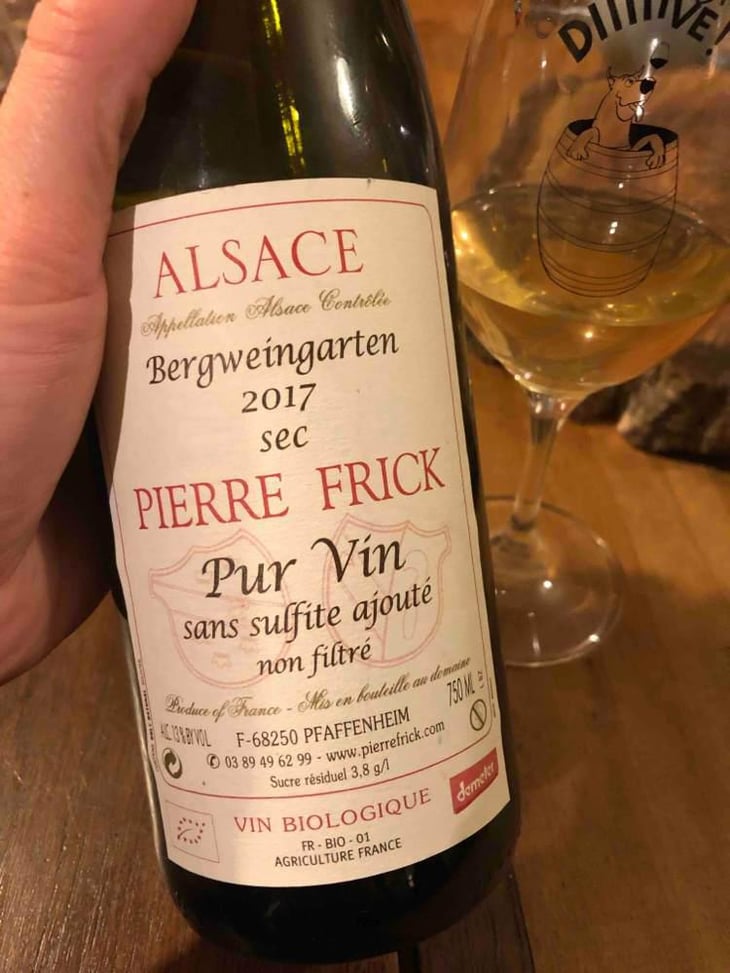 Bergweingarten Sylvaner - Domaine Pierre Frick - Jean-Pierre, Chantal et Thomas Frick 