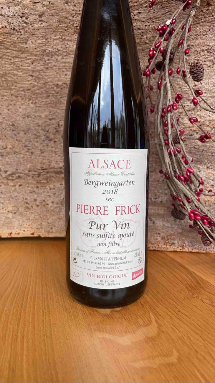 Bergweingarten Sylvaner - Domaine Pierre Frick - Jean-Pierre, Chantal et Thomas Frick 