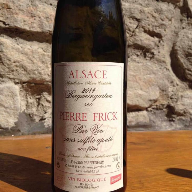 Bergweingarten Sylvaner - Domaine Pierre Frick - Jean-Pierre, Chantal et Thomas Frick 