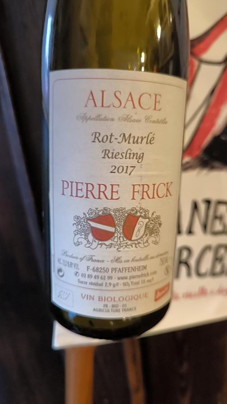 Bergweingarten Sylvaner - Domaine Pierre Frick - Jean-Pierre, Chantal et Thomas Frick 