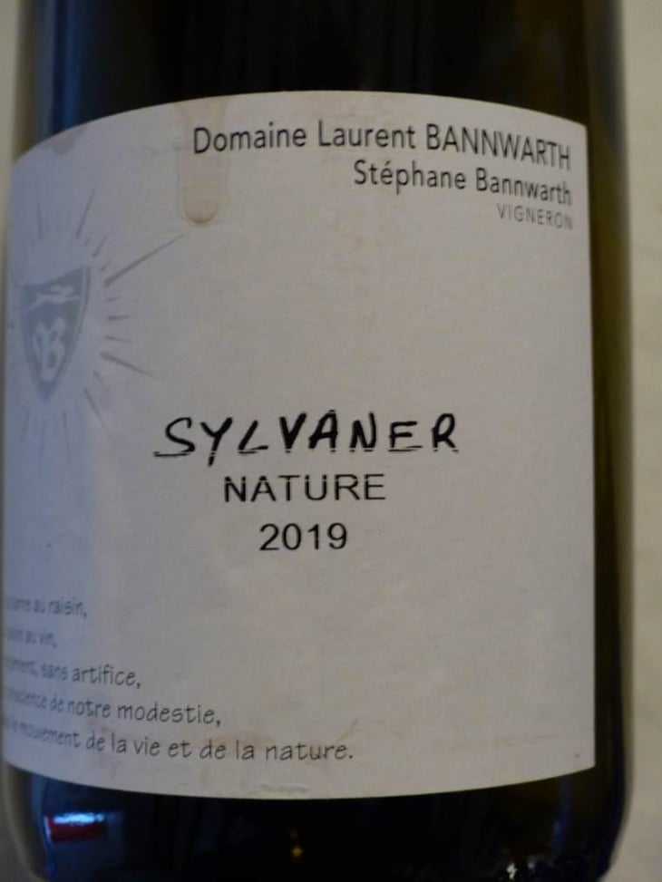 Sylvaner - Laurent Bannwarth - Stéphane Bannwarth -2020