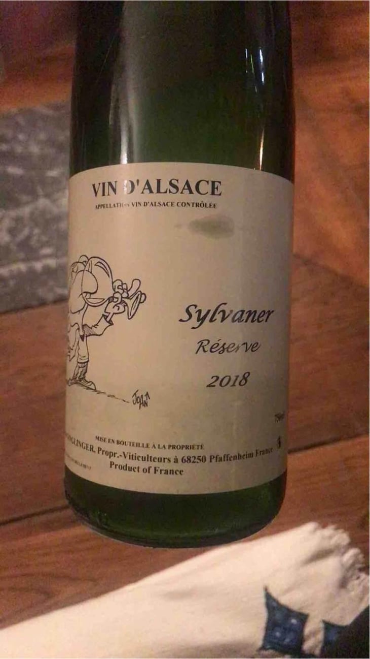 Sylvaner - Jean Ginglinger & Fils - Jean-Francois Ginglinger 