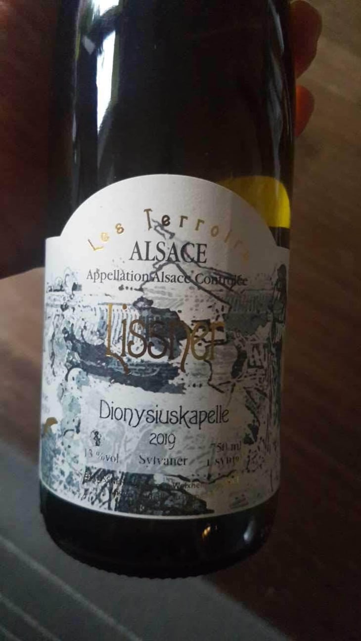 Sylvaner Lieu Dit Dionysiuskapelle - Lissner - Bruno et Theo Schloegel 