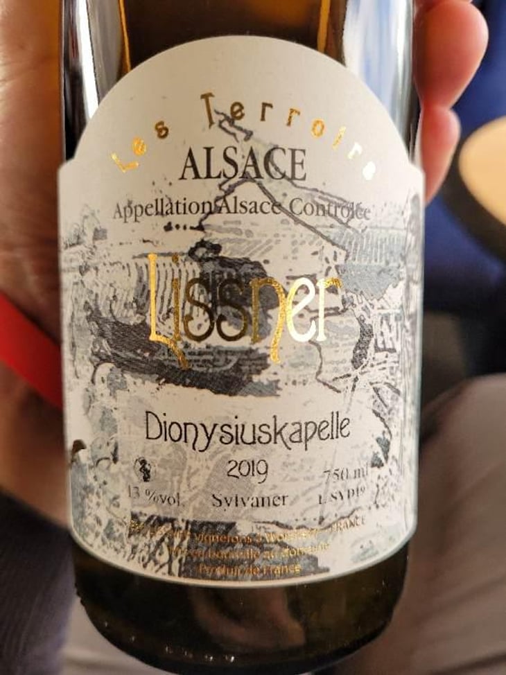 Sylvaner Lieu Dit Dionysiuskapelle - Lissner - Bruno et Theo Schloegel 