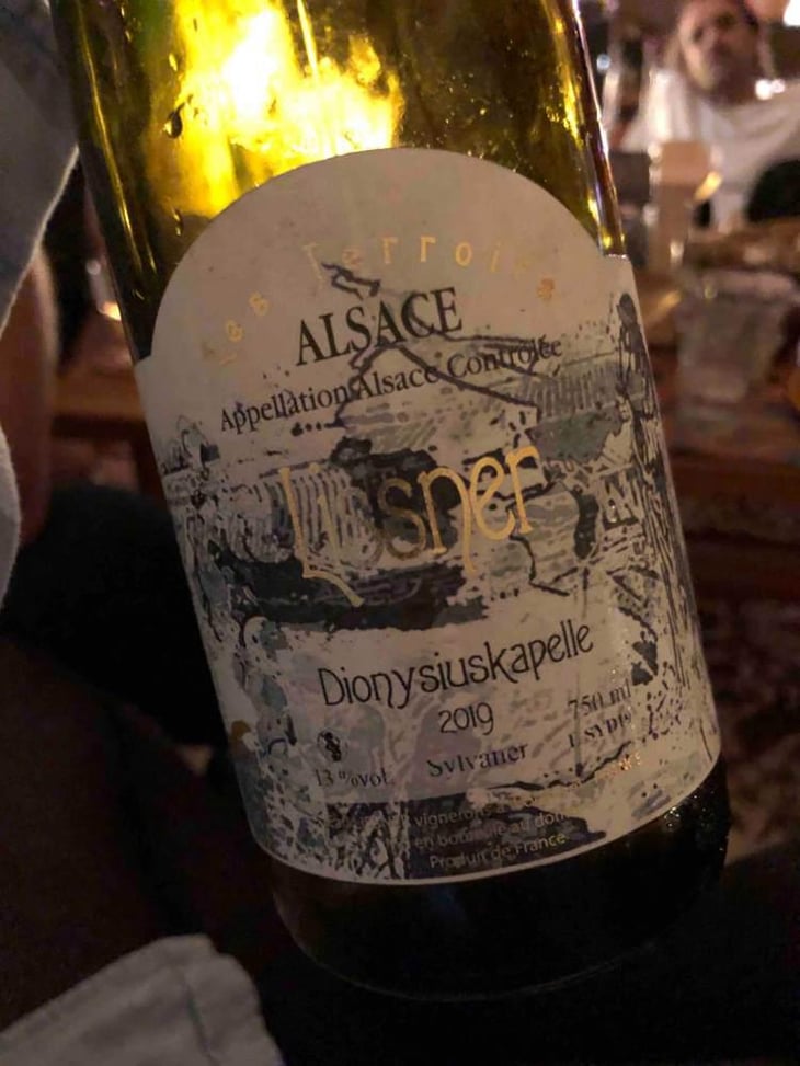 Sylvaner Lieu Dit Dionysiuskapelle - Lissner - Bruno et Theo Schloegel 