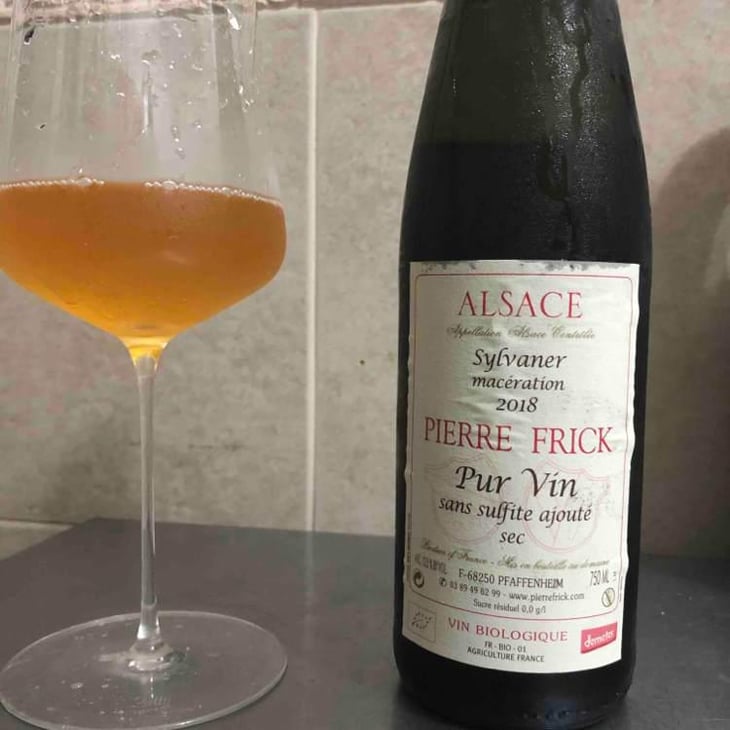 Sylvaner Macération - Domaine Pierre Frick - Jean-Pierre, Chantal et Thomas Frick 