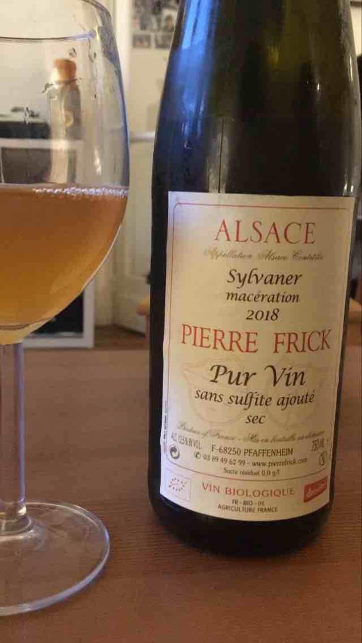 Sylvaner Macération - Domaine Pierre Frick - Jean-Pierre, Chantal et Thomas Frick 