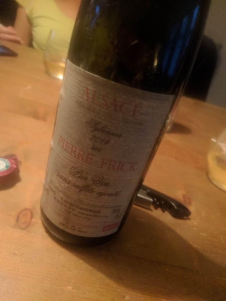 Sylvaner - Domaine Pierre Frick - Jean-Pierre, Chantal et Thomas Frick 