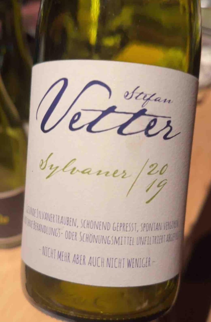 Sylvaner - In Vino Vita - Stefan Vetter 