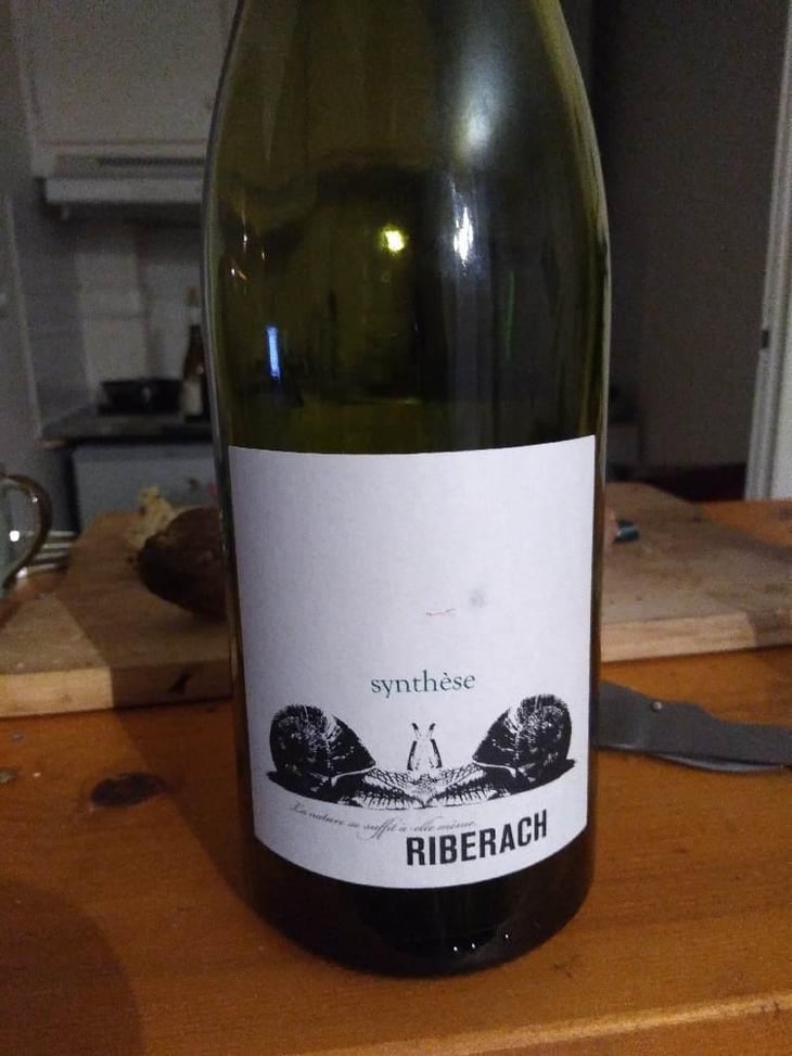 Synthèse Blanc - Domaine Riberach - Guilhem SOULIGNAC, J-M MAILLOLES , Patrick RODRIGUES & Luc RICHARD 