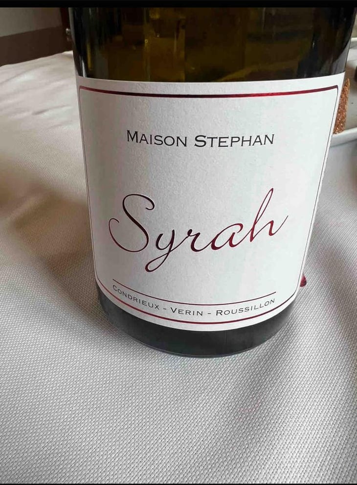 Syrah - Maison Stéphan - Romain, Jean-Michel et Dorian Stéphan 