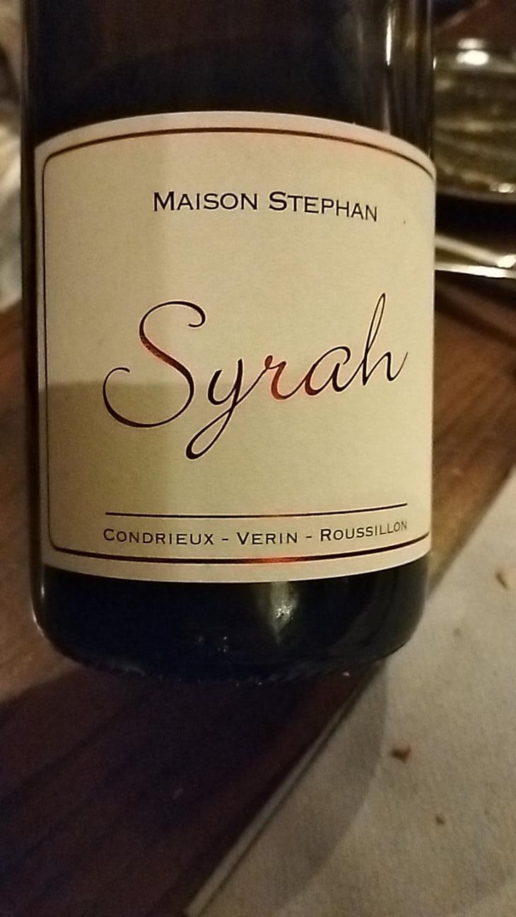 Syrah - Maison Stéphan - Romain, Jean-Michel et Dorian Stéphan 