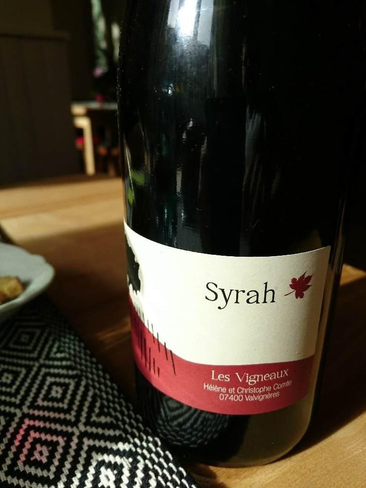 Syrah - Les Vigneaux - Hélène & Christophe Comte 