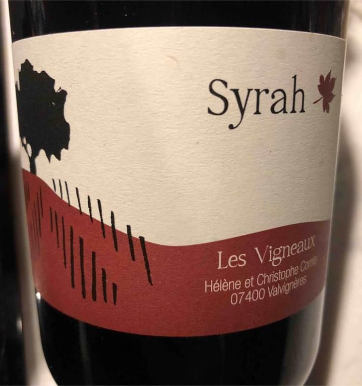 Syrah - Les Vigneaux - Hélène & Christophe Comte 