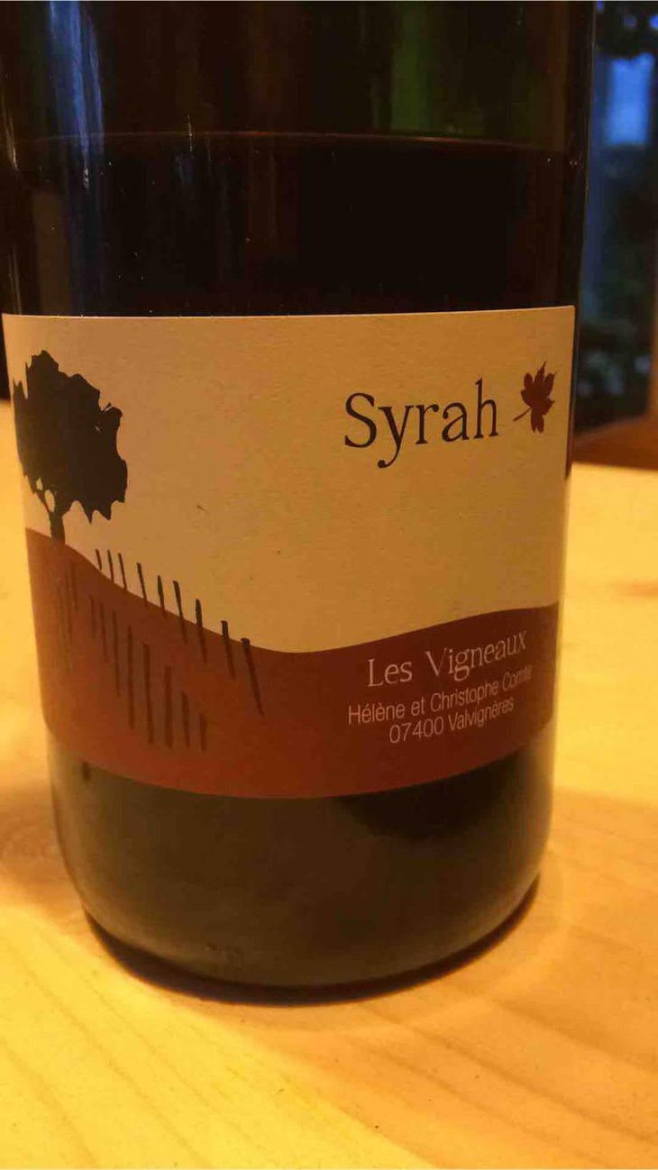 Syrah - Les Vigneaux - Hélène & Christophe Comte 