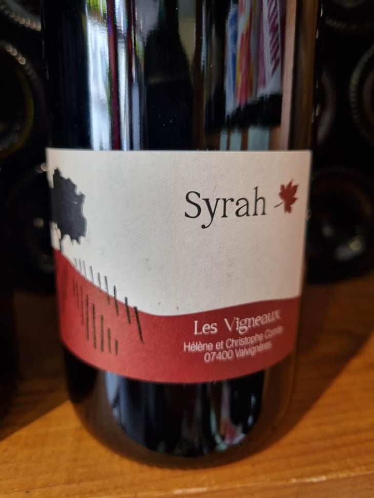 Syrah - Les Vigneaux - Hélène & Christophe Comte 