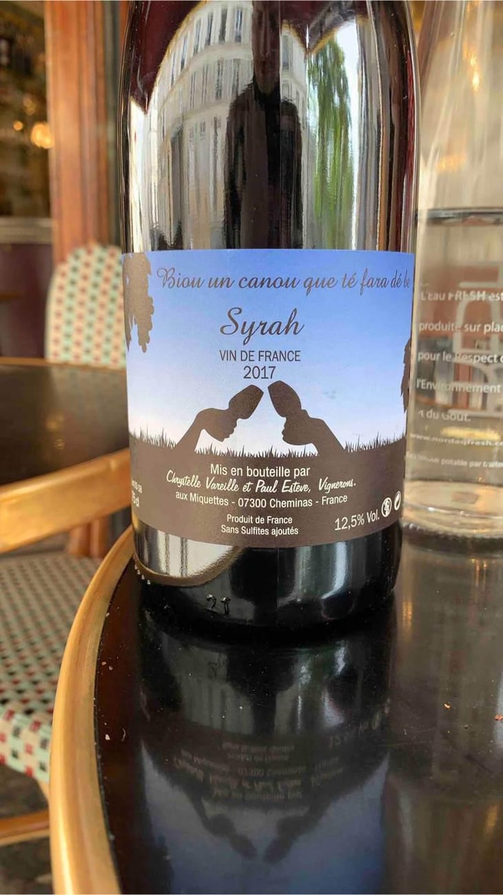 Syrah - Domaine des Miquettes - Chrystelle Vareille & Paul Estève 