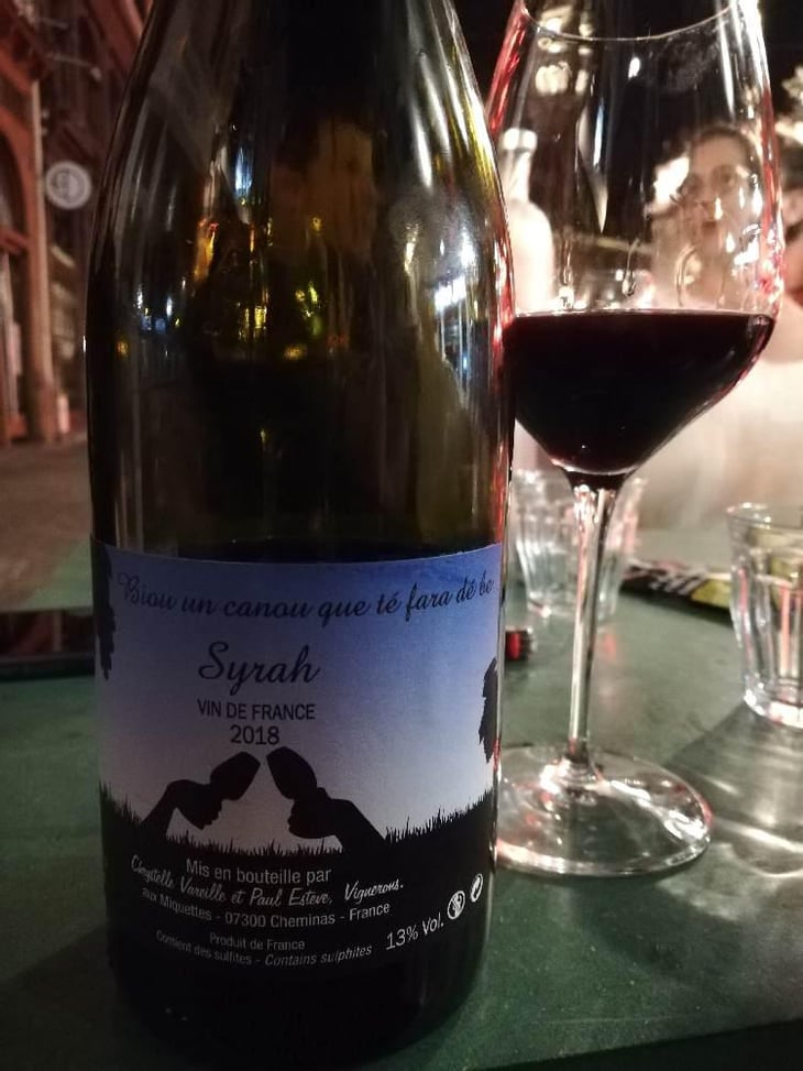Syrah - Domaine des Miquettes - Chrystelle Vareille & Paul Estève 