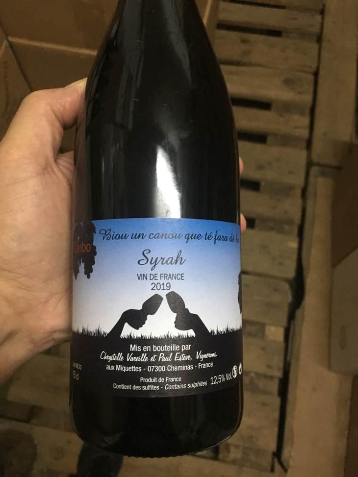 Syrah - Domaine des Miquettes - Chrystelle Vareille & Paul Estève 