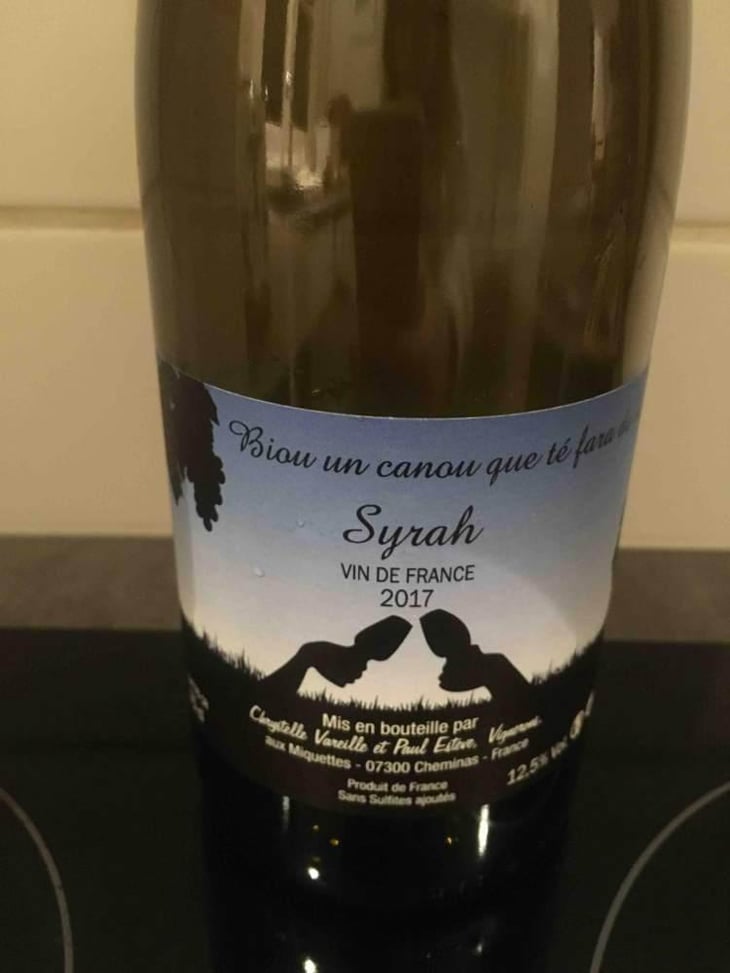 Syrah - Domaine des Miquettes - Chrystelle Vareille & Paul Estève 