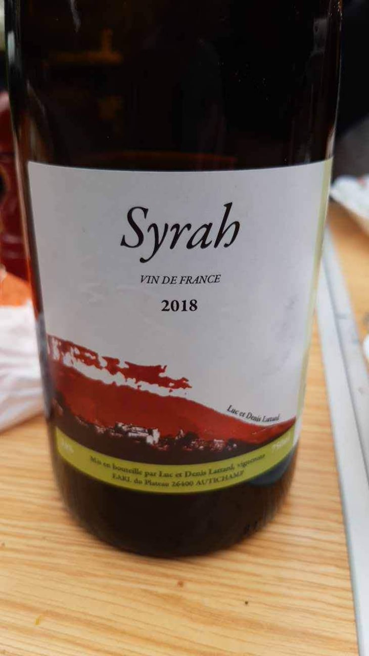 Syrah - Domaine Lattard - Denis Lattard 