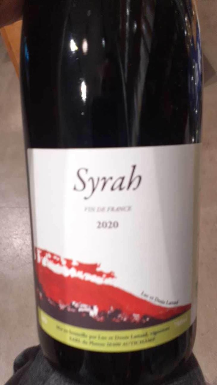 Syrah - Domaine Lattard - Denis Lattard 