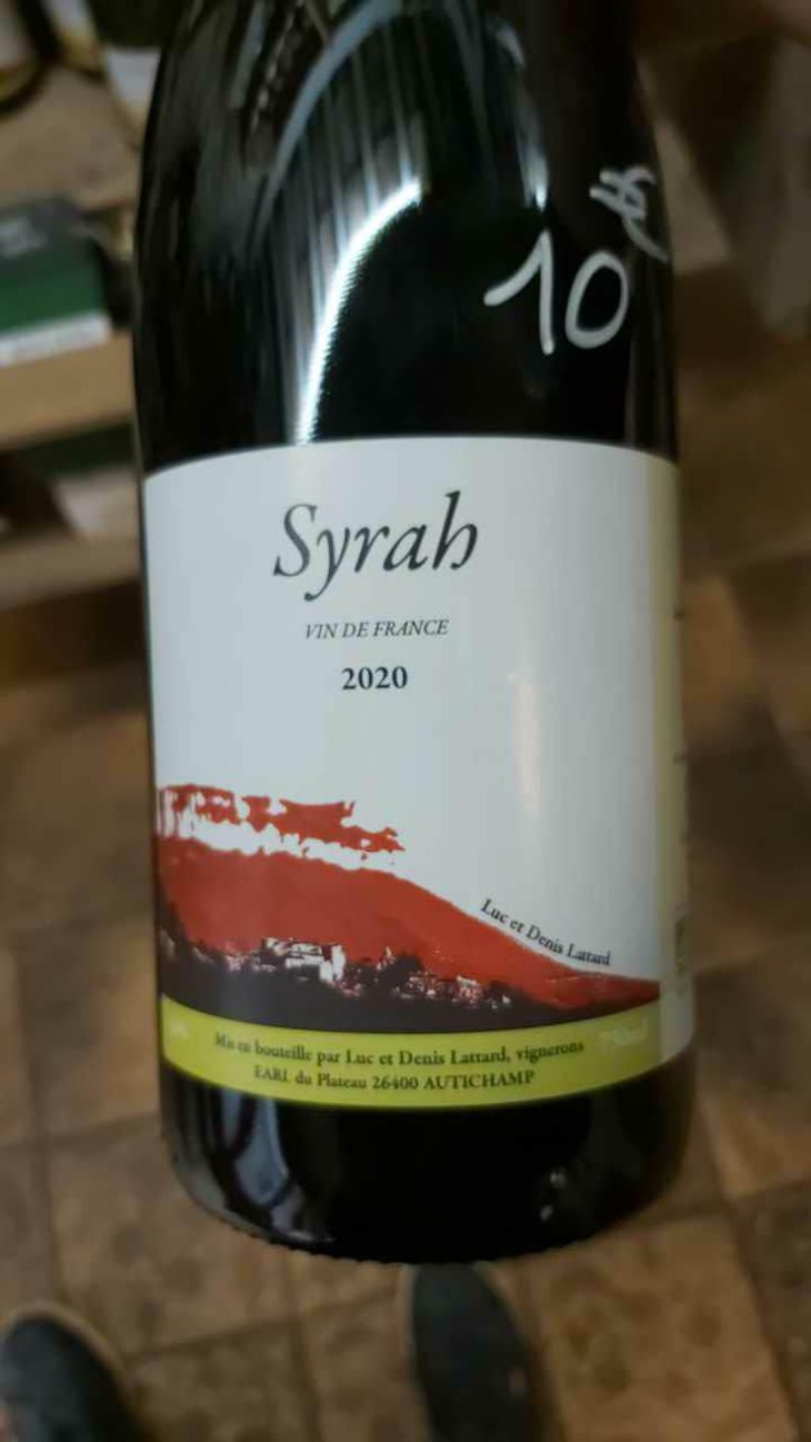 Syrah - Domaine Lattard - Denis Lattard 