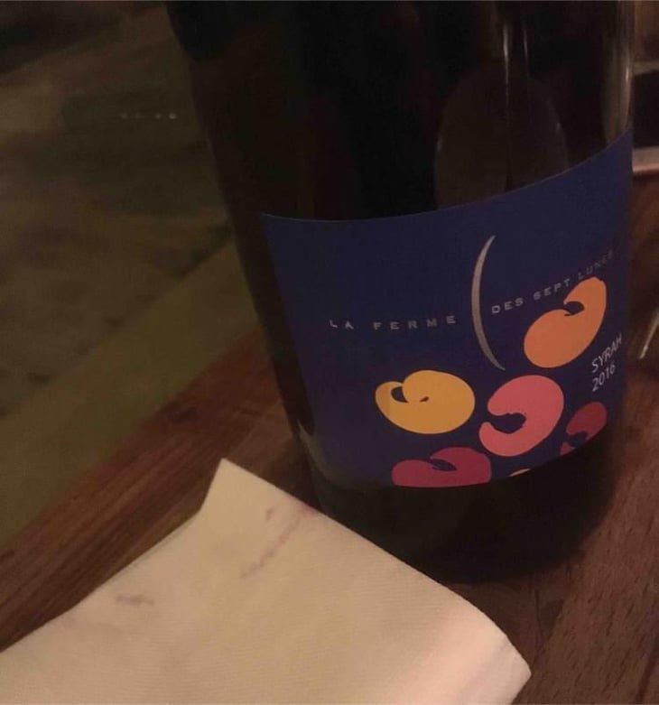 Syrah - La Ferme des Sept Lunes - Jean Delobre & Jacques Maurice 