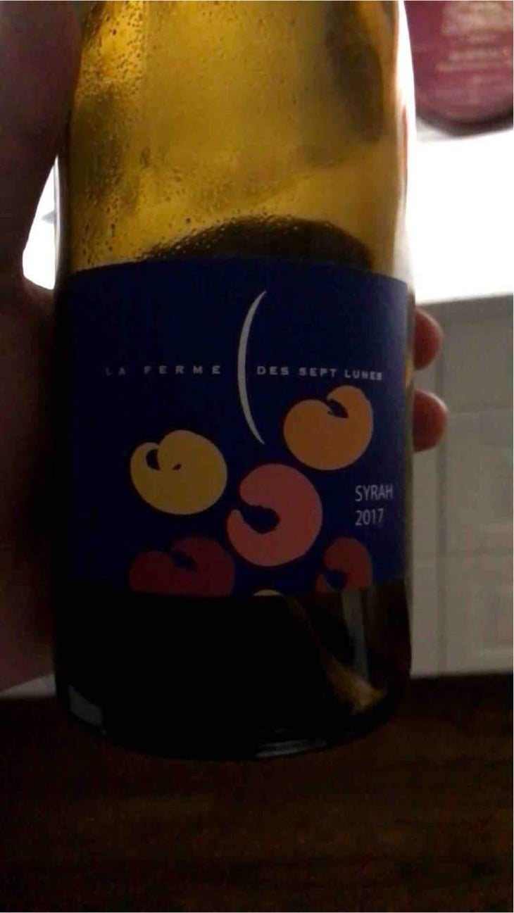 Syrah - La Ferme des Sept Lunes - Jean Delobre & Jacques Maurice 