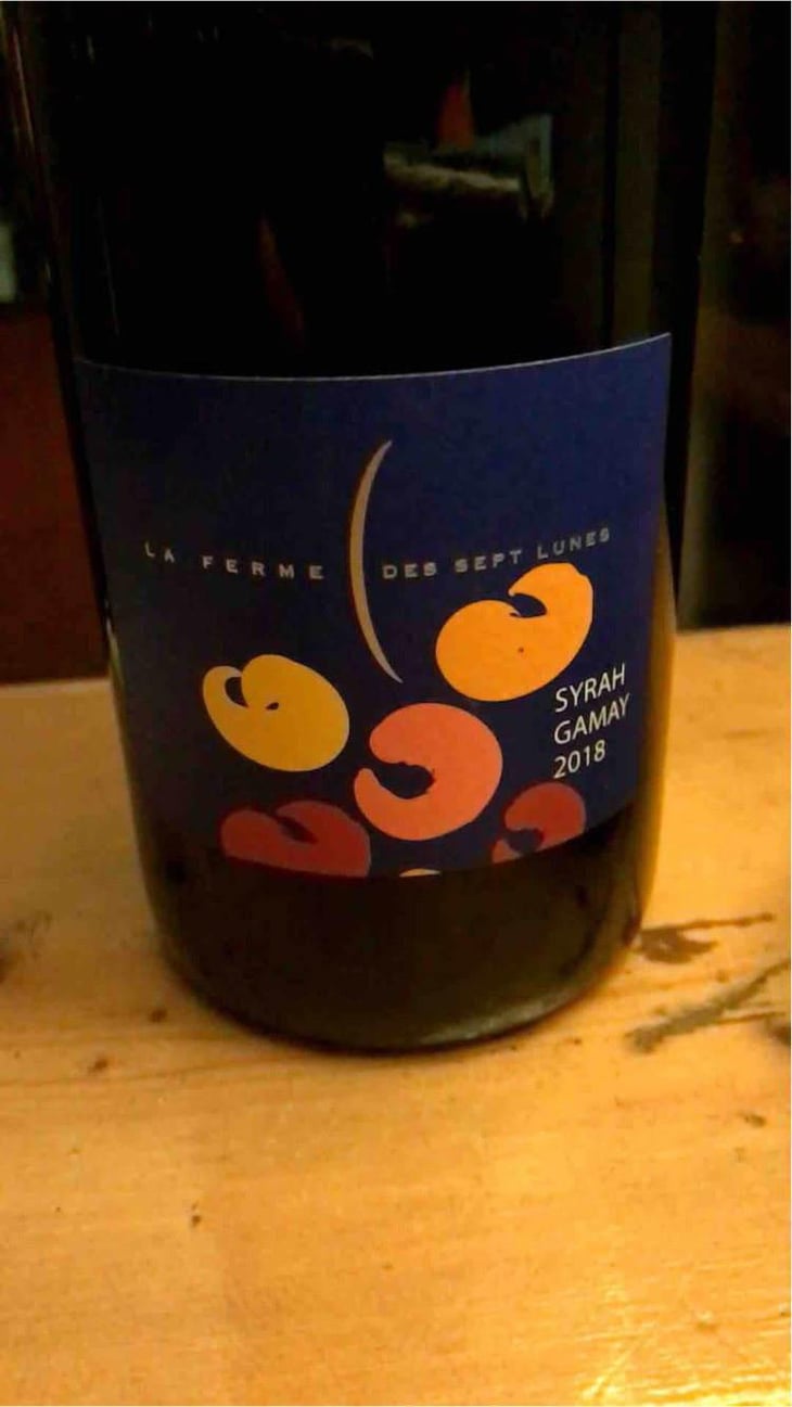 Syrah - La Ferme des Sept Lunes - Jean Delobre & Jacques Maurice 