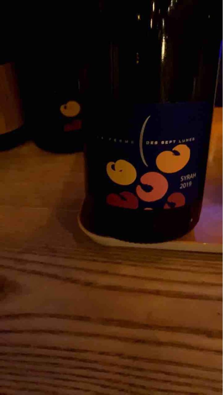 Syrah - La Ferme des Sept Lunes - Jean Delobre & Jacques Maurice 