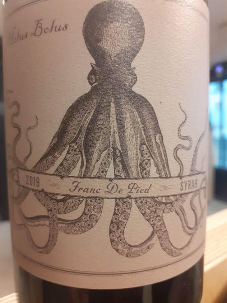 Syrah franc de pied - Holus Bolus Wine - Amy Christine & Peter Hunken -2019