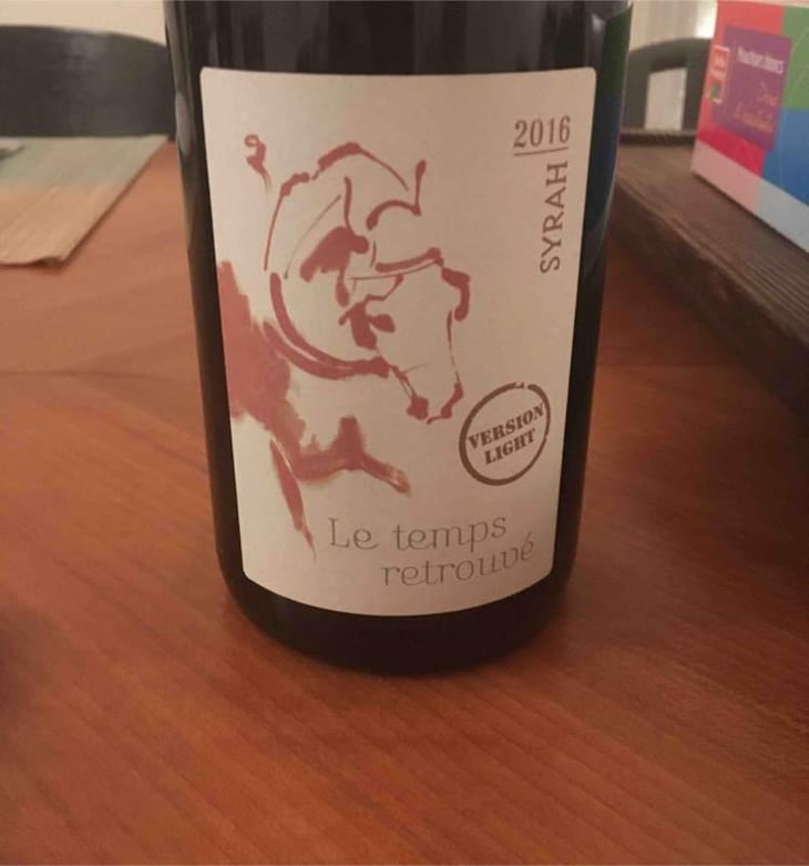 Syrah - Le Temps Retrouvé - Michaël Georget 