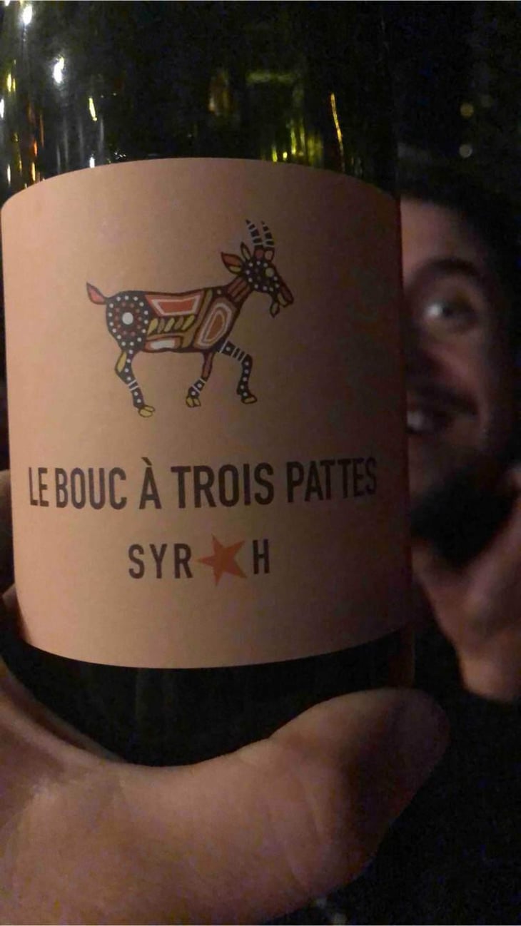 Syrah - Le Bouc à Trois Pattes - Wim Wagemans 