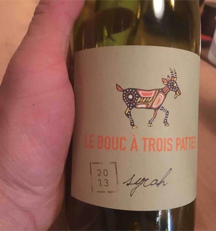 Syrah - Le Bouc à Trois Pattes - Wim Wagemans 