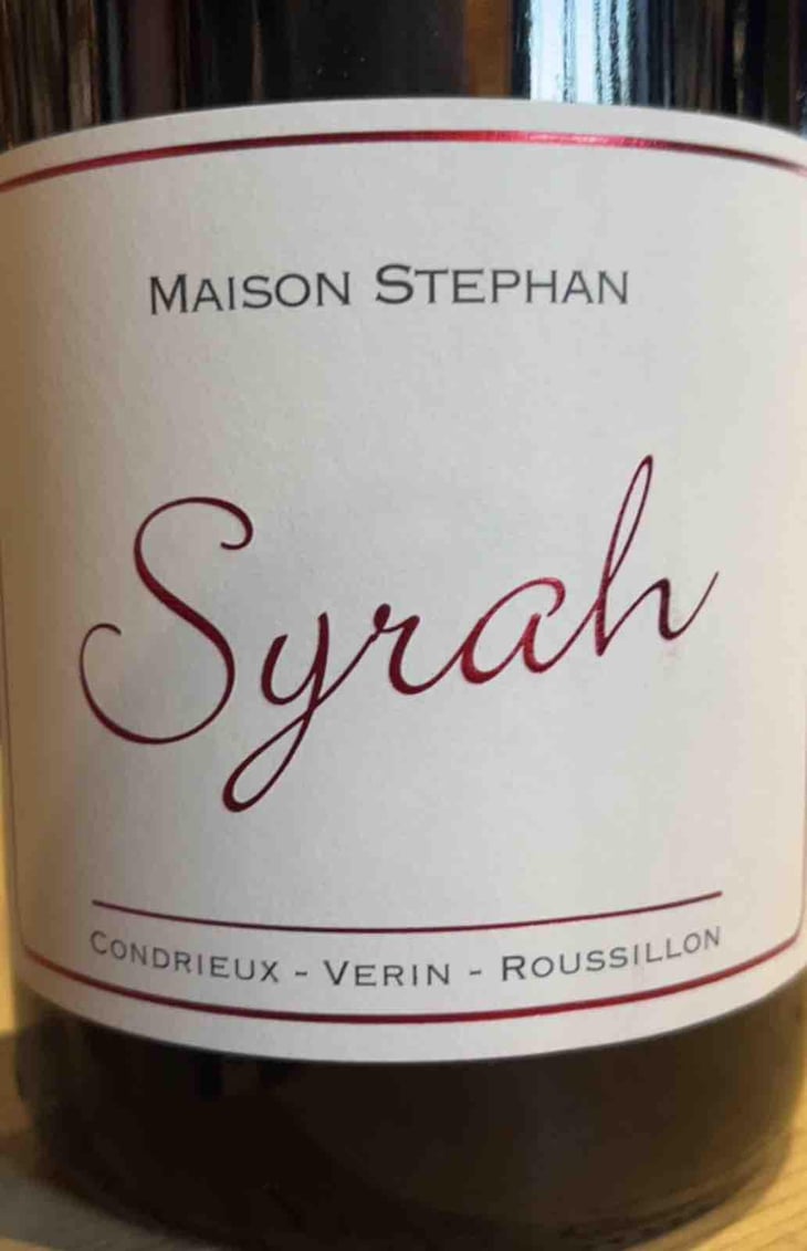 Syrah - Maison Stéphan - Romain, Jean-Michel et Dorian Stéphan 