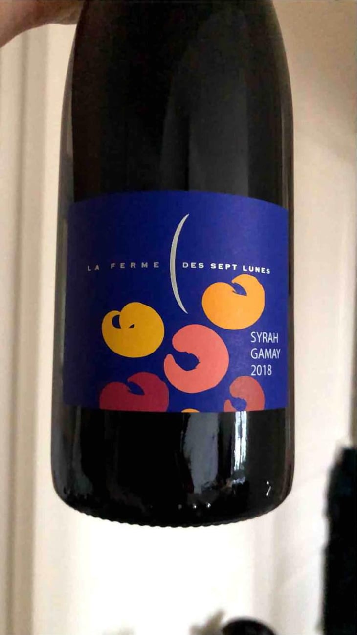 Syrah / Gamay - La Ferme des Sept Lunes - Jean Delobre & Jacques Maurice 