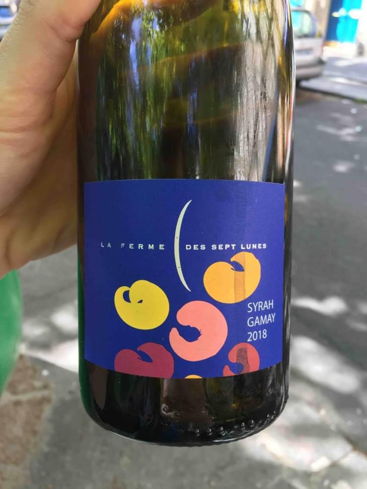 Syrah / Gamay - La Ferme des Sept Lunes - Jean Delobre & Jacques Maurice 