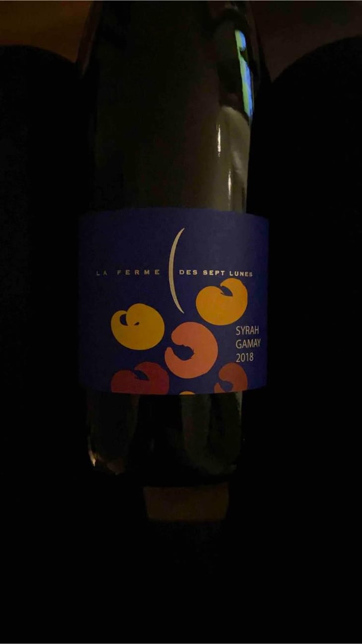 Syrah / Gamay - La Ferme des Sept Lunes - Jean Delobre & Jacques Maurice 