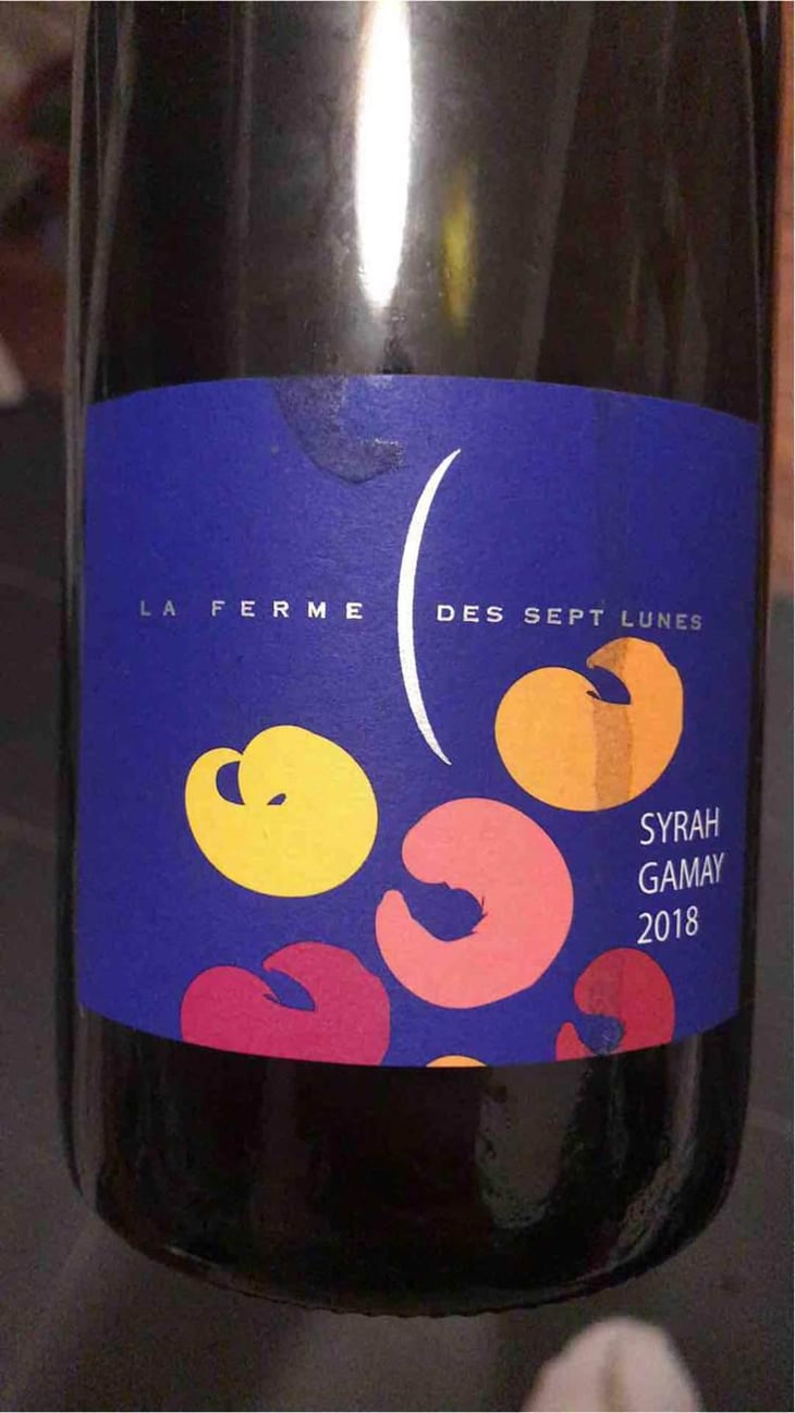 Syrah / Gamay - La Ferme des Sept Lunes - Jean Delobre & Jacques Maurice 