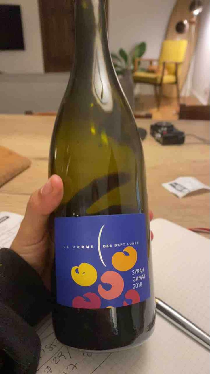 Syrah / Gamay - La Ferme des Sept Lunes - Jean Delobre & Jacques Maurice 