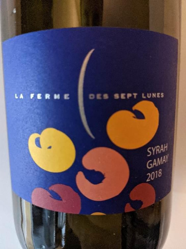 Syrah / Gamay - La Ferme des Sept Lunes - Jean Delobre & Jacques Maurice 
